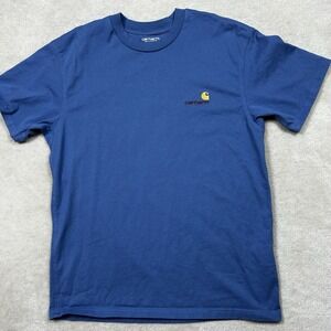Carhartt WIP Work In Progress American Script T-shirt Mens Medium Heavy Cotton